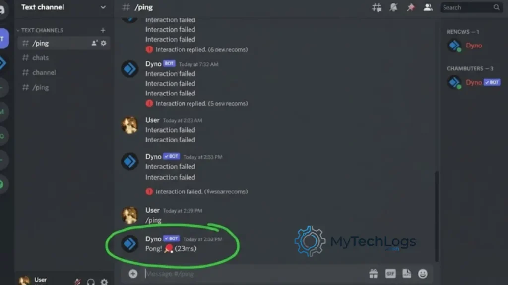 discord bot, Discord error 10062